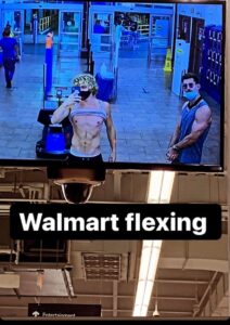 Just Walmart Flexing