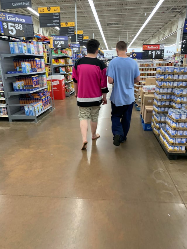 Lost shoes at Walmart - People Of Walmart